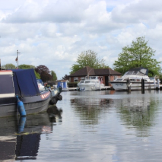 West Stockwith Basin - our mooring